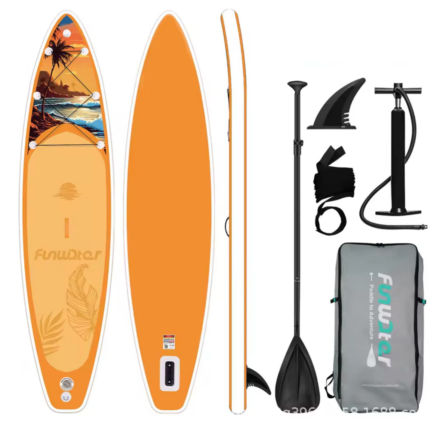 Do 200kg SUP ORANGE BEACH 350*84*15cm