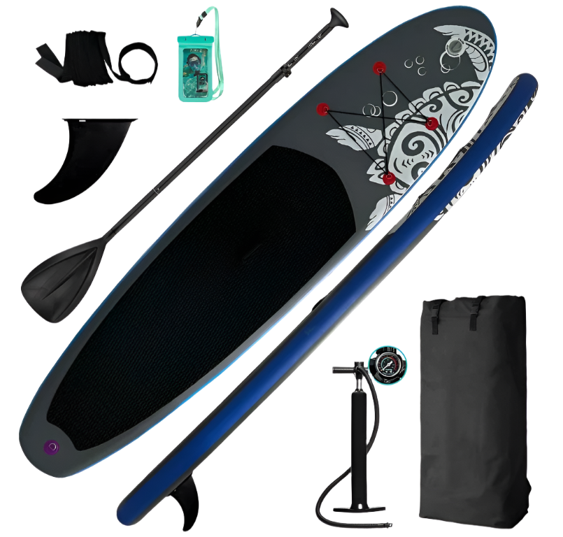 SUP FUNWATER TURTLE BLACK 335*81*15cm