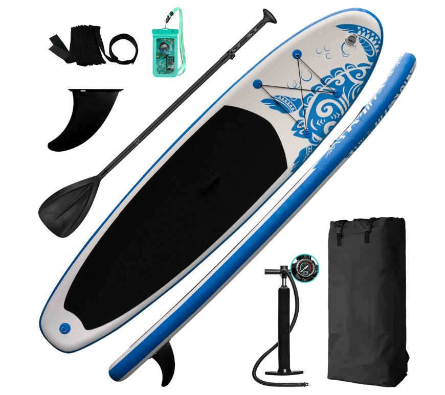SUP FUNWATER TURTLE BLUE 335*81*15cm
