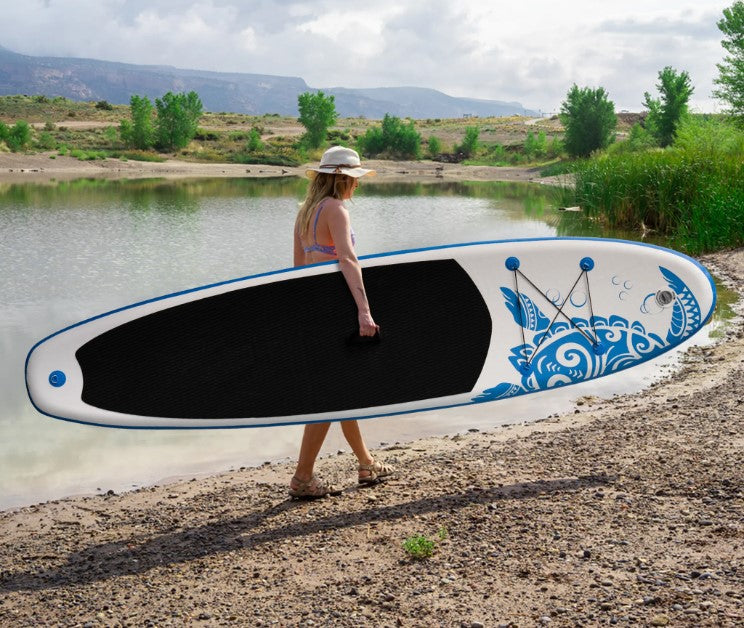 SUP FUNWATER TURTLE BLUE 335*81*15cm