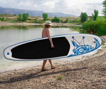 SUP FUNWATER TURTLE BLUE 335*81*15cm