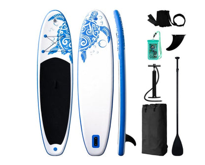 SUP FUNWATER TURTLE BLUE 335*81*15cm