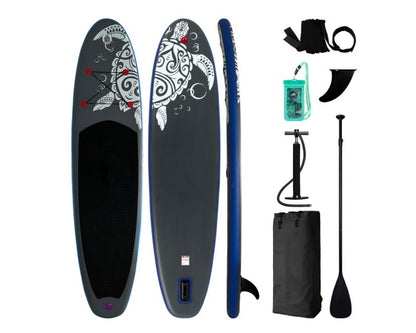 SUP FUNWATER TURTLE BLACK 335*81*15cm